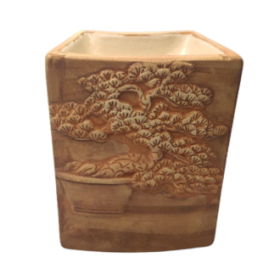 Aroma Lampă Bonsai Pictată Manual - Nisip