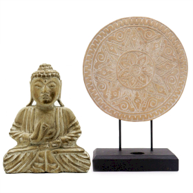 Set Buddha Feng Shui - Mandala - Natural
