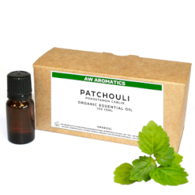 10x Ulei Esențial Bio Patchouli 10 ml -  Fără Etichetă