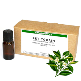 10x Ulei Esențial Bio Petitgrain 10ml -  Fără Etichetă