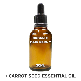 20x Ser Organic pentru Păr 30ml - Semințe de Morcov Fără Etichetă