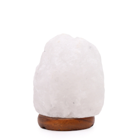 Lampă de Sare din Cristal de Stâncă de Himalaya - și bază aprox. 1.5 - 2kg
