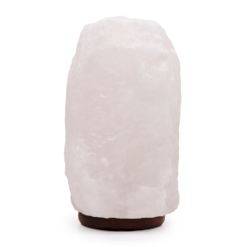Lampă de Sare din Cristal de Stâncă de Himalaya - și bază aprox. 8-10kg