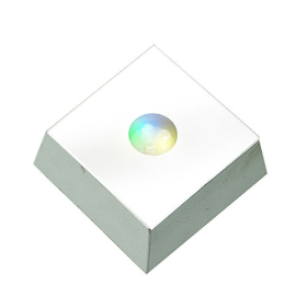 6x Lumină LED Pătrată pentru Obiecte de Cristal