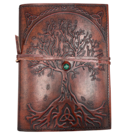 Arborele Vieții - Înfășurat și Decorat cu Piatră - 18x13x2cm - 160 de pagini