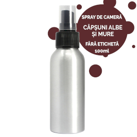 6x Spray de Cameră 100 ml - Căpșuni Albe și Mure - Fără Etichetă