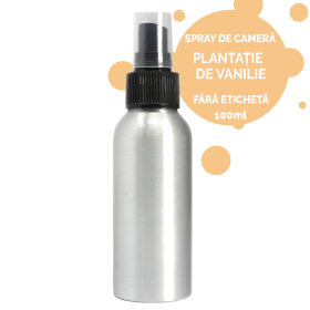 6x Spray de Cameră 100 ml - Plantație de Vanilie - Fără Etichetă