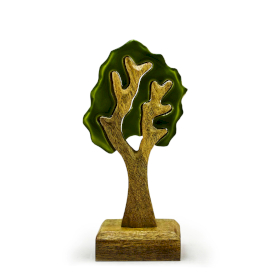 6x Pierdut în Pădure – Decorațiune 3D din Lemn Copac Unic – 20x10 cm