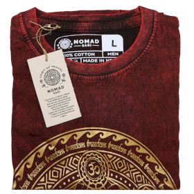 Tricou Stone Wash - Chakra - Maro (Mare)