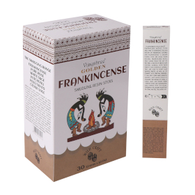 12x 30g Golden Bețișoare Parfumate cu Rășină de Tămâie (6 buc.)