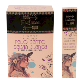 12x 15g Golden Palo Santo și Salvie Albă
