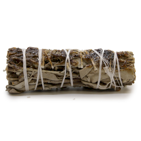 Mănunchi de Încălzire Ambalat - Salvie Albă și Rășină de Copal  10cm