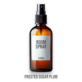 12x Spray de Cameră și Pernă Prune cu Zahăr Mat  100ml – Fără Etichetă