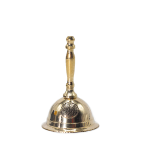 6x Clopoțel Mic din Alamă pentru Altar – Floarea Vieții