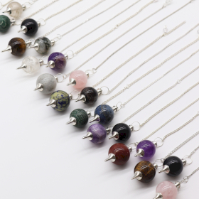 36x Set de Pornire Pendule cu Cristale (12 x 3 Cristale) – Sfere de 4 cm