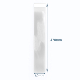 500x Pungi Polipropilenă 420x60mm (500)