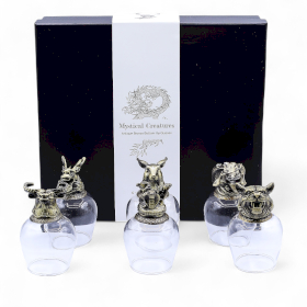 Set Cadou cu 6 Pahare Bottom Up (100 ml) – Creaturi Mistice