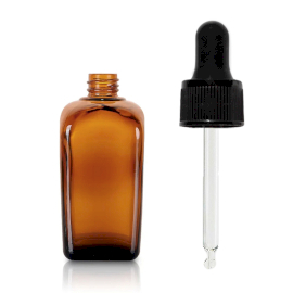 140x Sticlă din Chihlimbar de 10 ml cu Pipetă