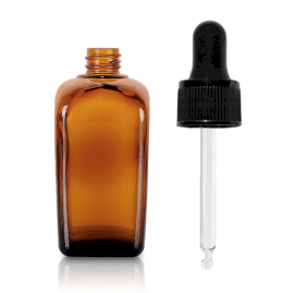88x Sticlă din Chihlimbar de 30 ml cu Pipetă
