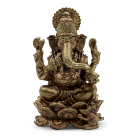 6x Figurine Miniature din Alamă – Ganesha (22 g) – 37 mm