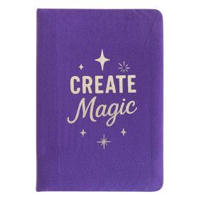 Agendă de Catifea – 80 de pagini – Create Magic – Mov