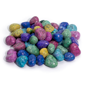 Piatră Dalmațian Indian Tratată – Mix Vrac, 1 kg (aprox. 70 pietre)