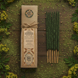 8x Bețișoare Ritualice cu Rășină – Ruda