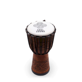 Tobă Djembe Pro Medie – Soul Sound (ton jos) – 40 cm (18 cm diametru)