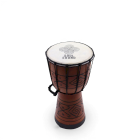 Tobă Djembe Pro Mică – Soul Sound (ton jos) – 30 cm (15 cm diametru)