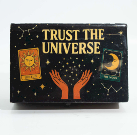 Cutie Medie Emailată – Trust The Universe