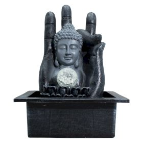 Fântână Arteziană de Masă – Cap și Mână Buddha