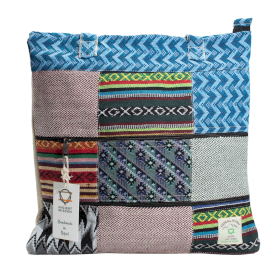 Geantă Tote Kathmandu Patchwork – Design Dhaka (37 × 38 cm)