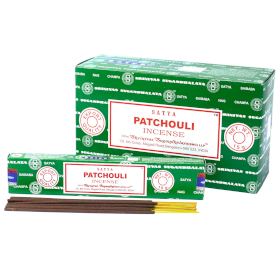 12x Satya Bețișoare Parfumate 15gm - Patchouli