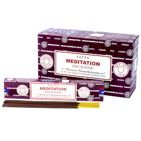 12x Satya Bețișoare Parfumate 15g - Meditație