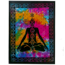 Decorațiune din Bumbac pentru Perete - Chakra Buddha