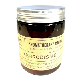 Lumânare din Soia de Aromaterapie 200g - Afrodisiace