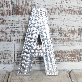 4x Litere Decorative din Aluminiu - A