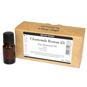 10x 10ml Ulei Esențial de Mușețel Roman (5% Diluat) fără Etichetă