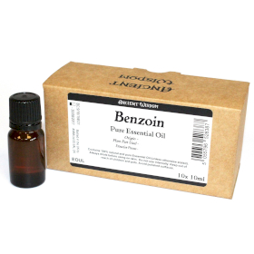 10x 10ml Ulei Esențial de Benzoină (Diluată/Dpg) fără Etichetă