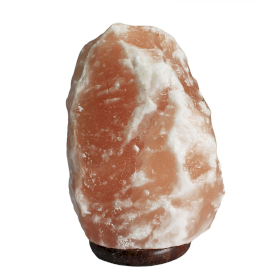 Lampă de Sare din Himalaya de Calitate, cu Suport 8-10 kg