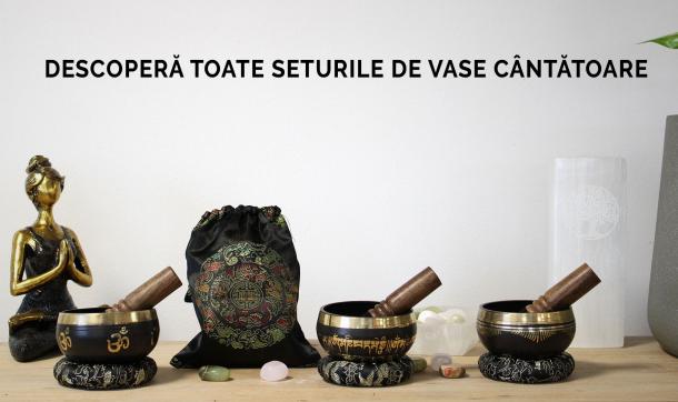 Seturi de Vase Cântătoare Tibetane